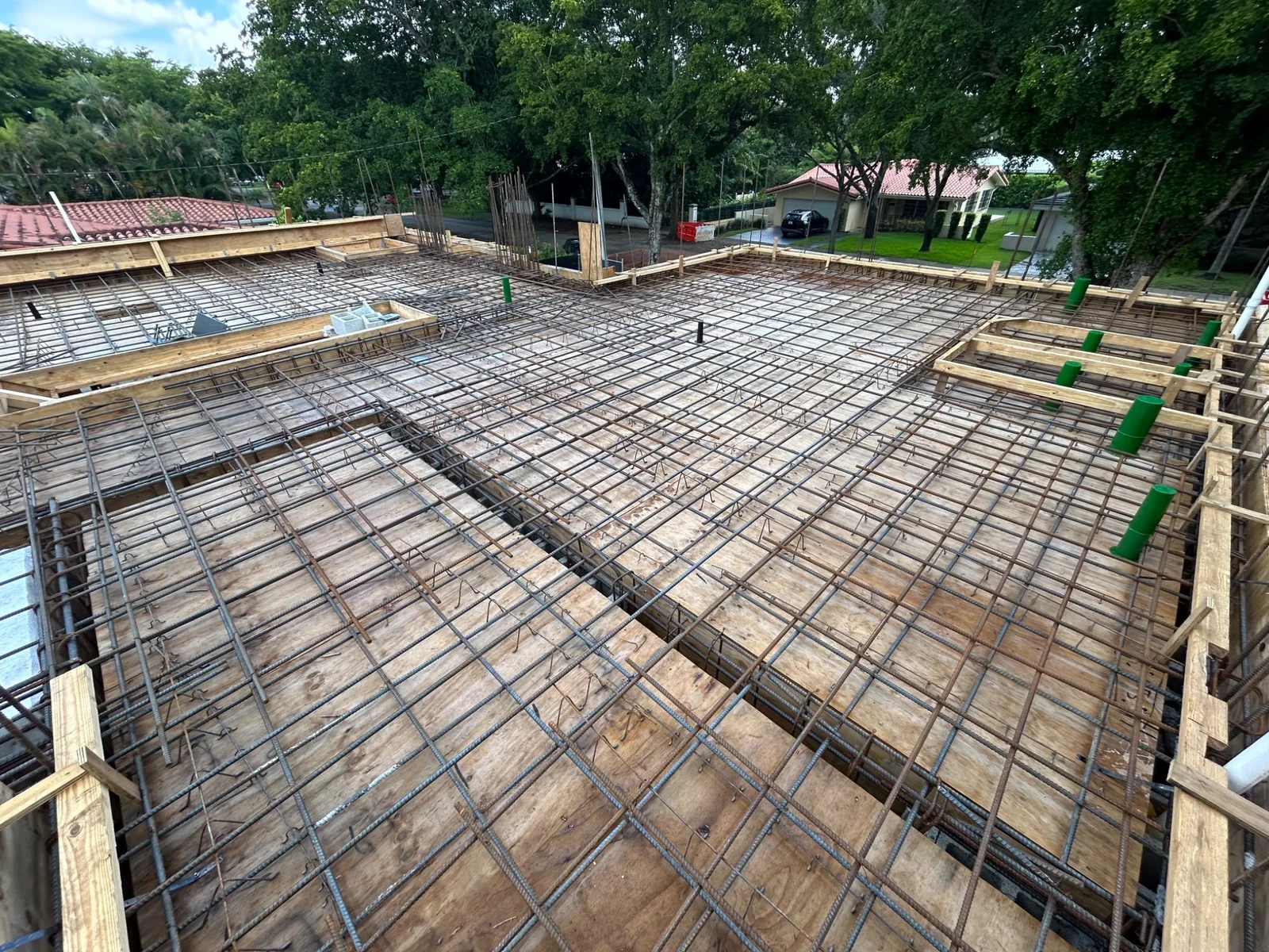 Concrete, Rebar & Formwork completed by ERT Construction
